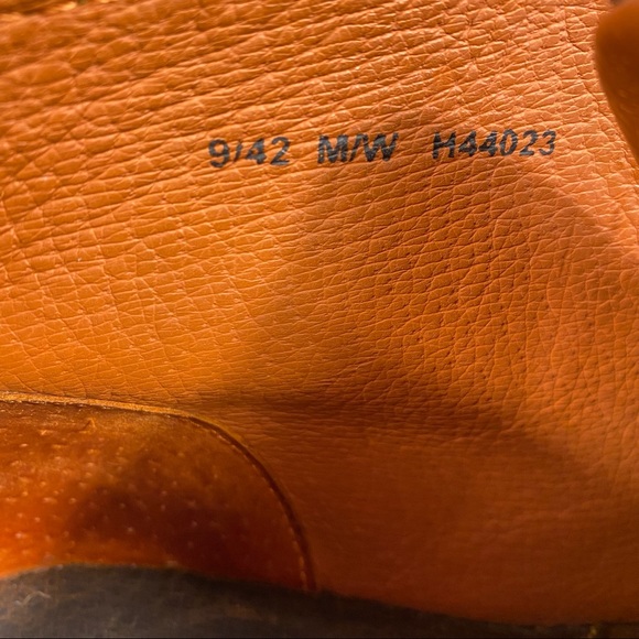 🛑SOLD🛑  Born Boot Shoes Chukka  Leather Lace Up Brown Men's Size 9 M - Picture 11 of 13